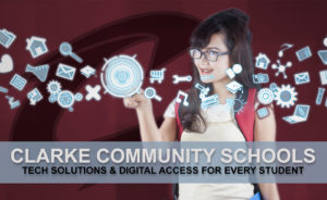 clarke schools internet access