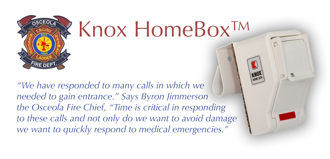 Residential Knox Box options for Osceola Fire District The City of