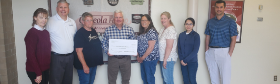 Osceola Foods Contributes to Clarke County Hospital Renovation Project