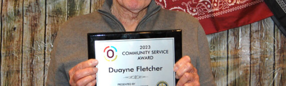 Fletcher Honored With 75th Annual Community Service Award