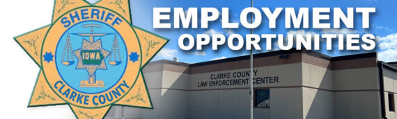 Clarke County Sheriff Seeks Additional Team Members