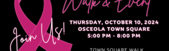 Clarke County Hospital and Clarke County Public Health to Host a Breast Cancer Awareness Walk