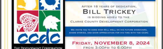 Join the CCDC in Celebrating Bill Trickey’s Retirement