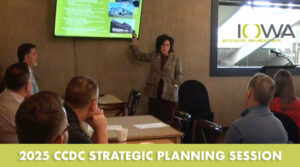 IEDA Debi Durham strategic planning with Clarke County Development Corporation