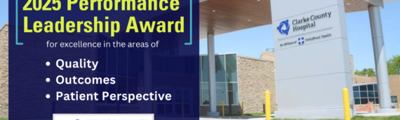 Clarke County Hospital Recognized with 2025 Performance Leadership Award